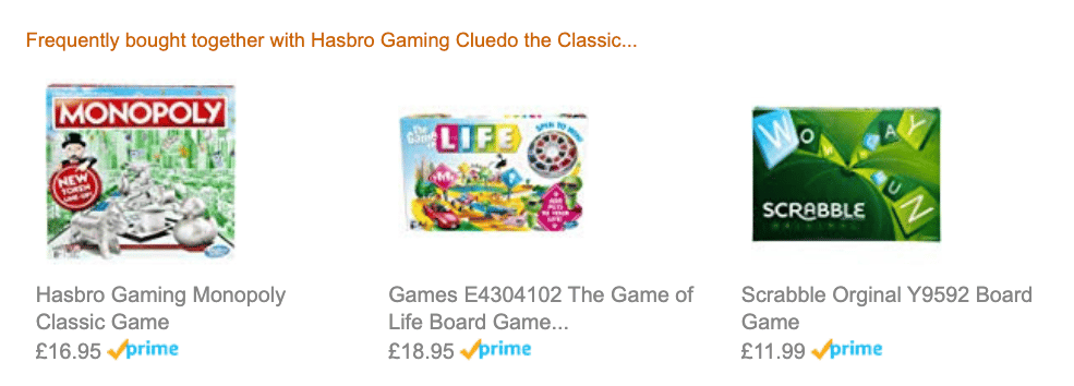 Amazon Cross-Sell Email