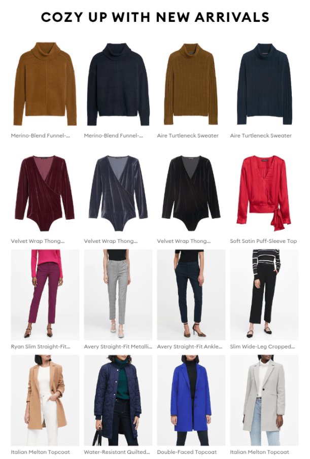 Banana Republic Promotional Email 2