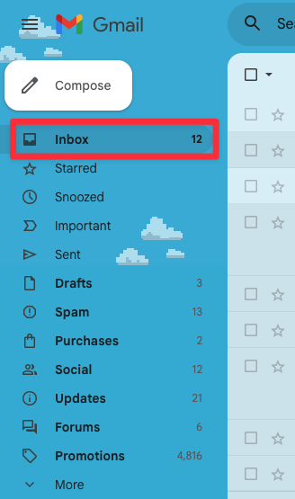 Primary tab in Gmail versus Promotions